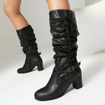 Paolina Buckle Boots