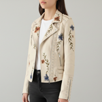 Anastasia Leather Flower Jacket