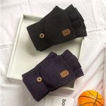 Norvale Fingerless Knit Gloves