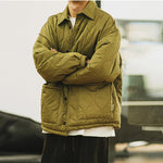 Quilted Gourd Shirt Style Cotton Jacket