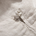 Button Loose Casual Round Neck T-shirt