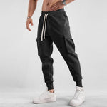 Casual Multi-pocket Oversized Workwear Sports Trousers