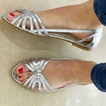 Leonora | Summer Light Gold Sandals