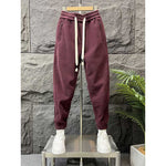 Casual Cuffed Loose Harem Pants