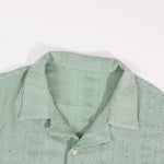 KZZ Men's Casual Short-Sleeve Shirt