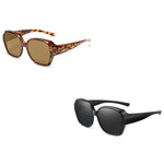 Polarised Round Cat-Eye Sunglasses