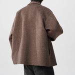 Vintage Twill Loose Woolen Jacket