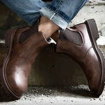 Men's Steel Toe Pull-On Work Boots