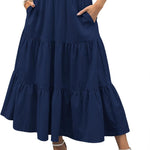 Zeagoo Rock Damen Elegant Hohe Taille Skirt (DE Only)