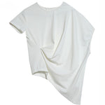 Irregular Loose Bat Sleeve T-shirt