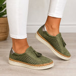 Women's Tassel Detail Slip-On Loafers