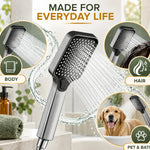 4-Mode Wide Face Shower Head