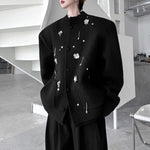 Beaded Knitted Cardigan Jacket