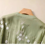 Cicely | The Embroidered Top