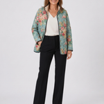 Mafalda | Giacca Trapuntata Rose Celadon