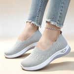 Women's Knit Slip On Casual Trainers