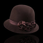 Evelyn Rose Wool Cloche