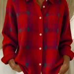 Fiammetta | Cardigan in Maglia a Quadri