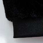 KZZ Men's Winter Fashion Fleece Jacket, Trendy Leopard Print Double-Sided Warm Coat