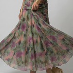 Calen | Robe Midi à Épaules Dénudées