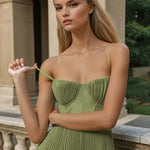 Tamara | Long Midi Dress with Corset