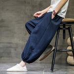 Ice Silk Loose Wide-leg Bloomers