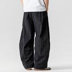 Japanese Retro Thin Loose Scimitar Pants