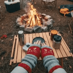 Women's Cat Knitted Fingerless Gloves