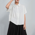 Irregular Casual Loose Cardigan Shirt