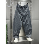 Vintage Wide Leg Scimitar Stripe Pants