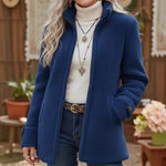 Women's Sherpa Fleece Zip-Up Jacket