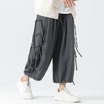 Ribbon Loose Casual Pants