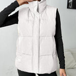 Zeagoo Women Puffer Vest Winter Warm Zip Up Padded Outerwear