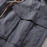 Large Pocket Loose Wide-leg Pants