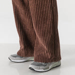 Retro Casual Corduroy Straight Leg Pants