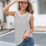 Zeagoo Sweater Vest Women Crew Neck Sleeveless Tank Tops
