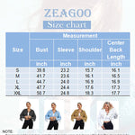Long Sleeve Crop Denim Jacket - Zeagoo (Us Only)