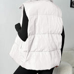 Zeagoo Women Puffer Vest Winter Warm Zip Up Padded Outerwear