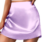 Mini Length A-Line Zipper Short Skirt- Zeagoo (Us Only)