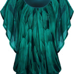 Zeagoo Women's Blouse Batwing Blouse Shirts (DE Only)