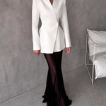 Fashion Jacket & Perspective Skirt Two-Piece Set