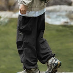 KZZ Men's Stylish Loose-Fit Cargo Pants