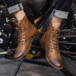 Cameron Sinclair | Leather Ankle Boots For Men