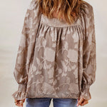 Zeagoo Ruffle Sleeve Solid Color Pullover Square Neck Chiffon Top for Women Cute Summer Casual 2026 | Under $40