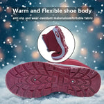 Unisex Plush Lined Winter Low Cut Boots