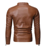 Manuel | Giacca in Pelle Elegante