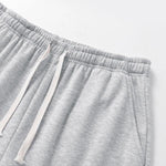 KZZ Autumn & Winter Lazy Set Fleece Hoodie + Straight-Leg Sweatpants