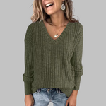 Sylvia | The V Neck Top