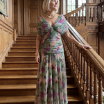 Calen | Robe Midi à Épaules Dénudées