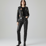Anastasia Leather Flower Jacket